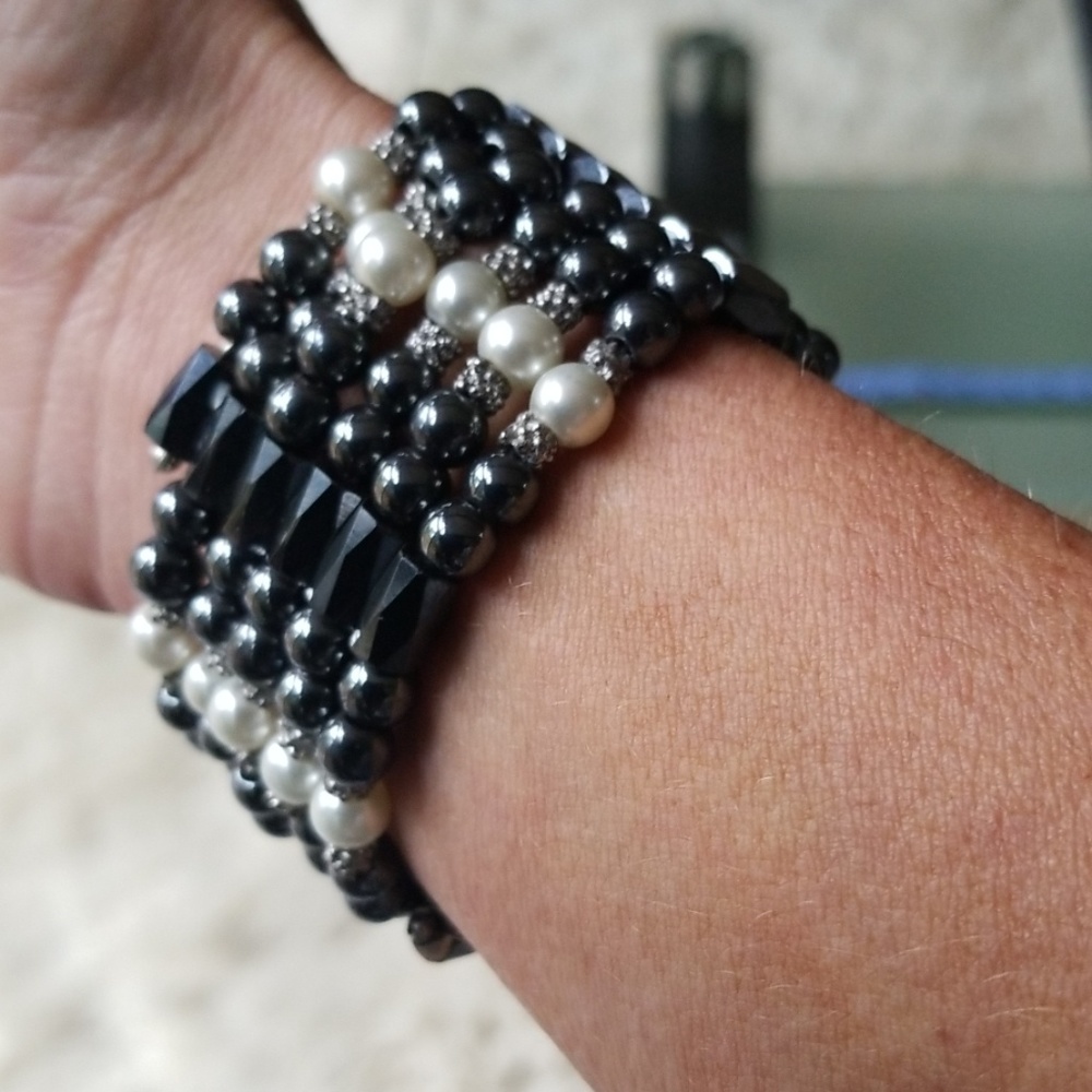Multi Wear Magentic Wrap Necklace Bracelet